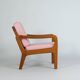 Danish Vintage Teak Easy Chair Armchair by Juul Kristensen - 1970s
