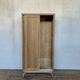 Vintage Parisian school cabinet tubular feet year 1950
