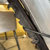 Multi-position relaxation armchair from the 1930s/40s in teak.