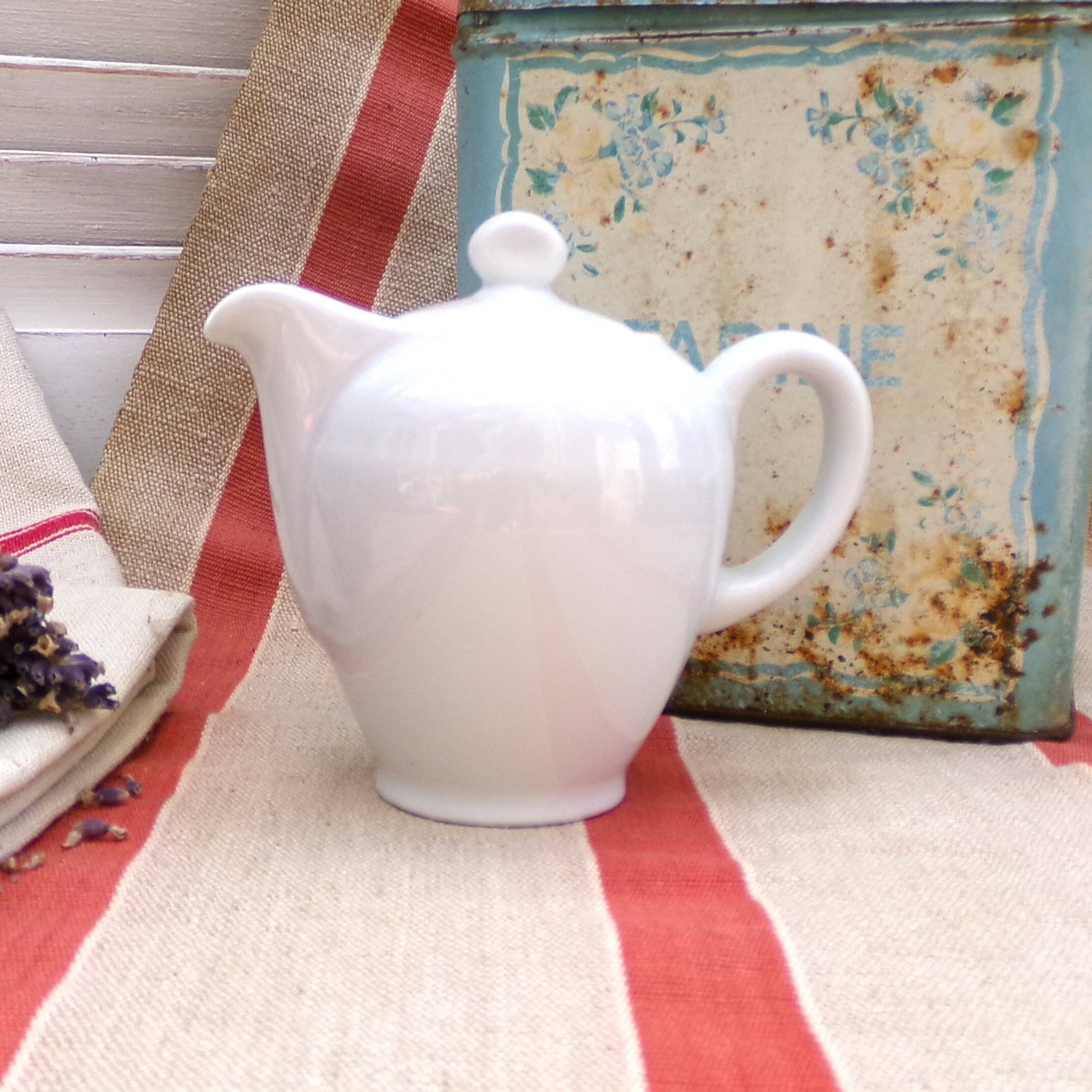 Petit pot à eau chaude/crémier/pot à lait bavarois vintage Eschenbach Rosen