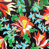 Large Longwy Emaux Dish Model Tropic D35 CM To Hang Or Other Decoration