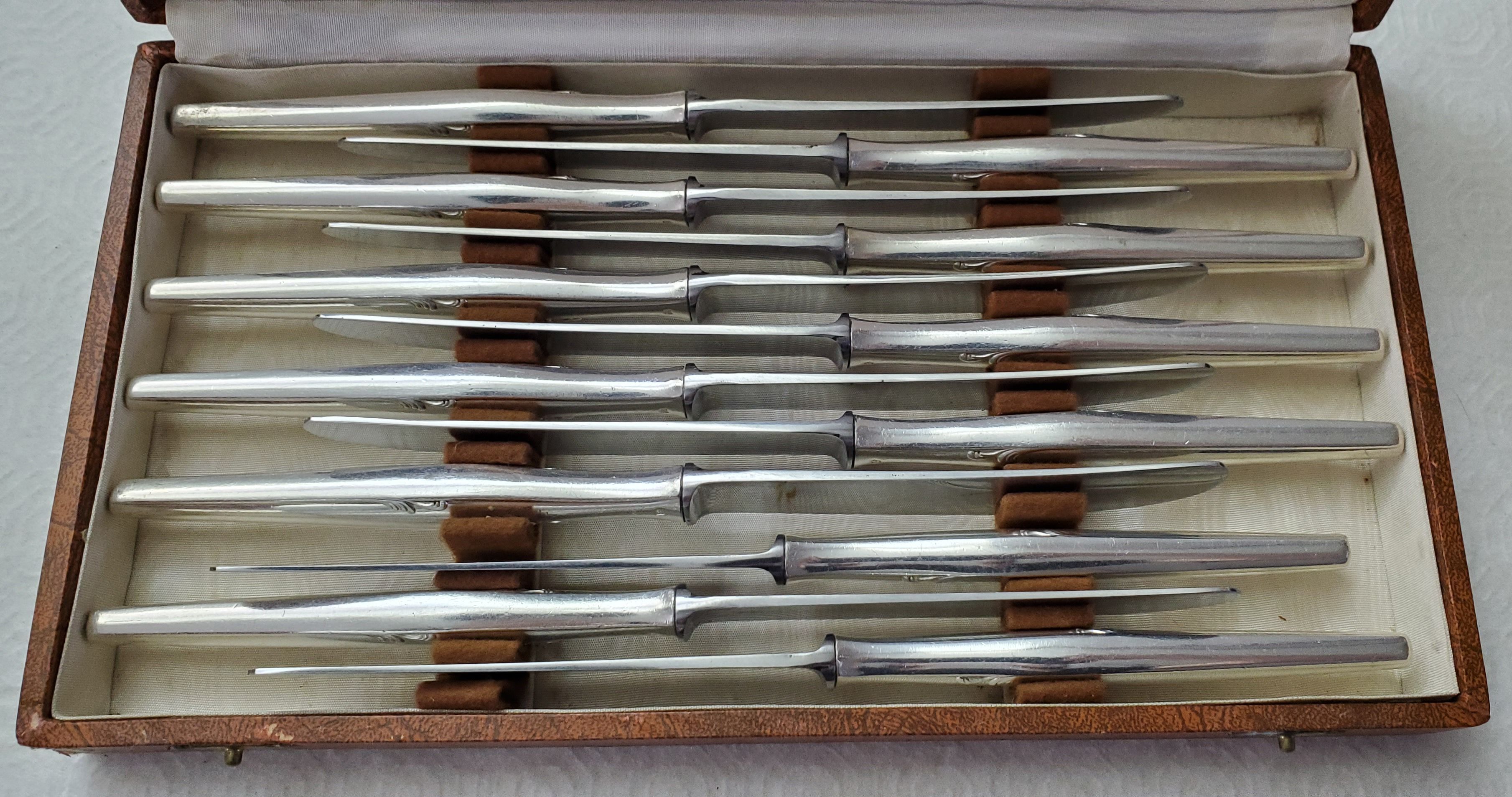 Housewife 47 pieces in silver metal Orbrille
