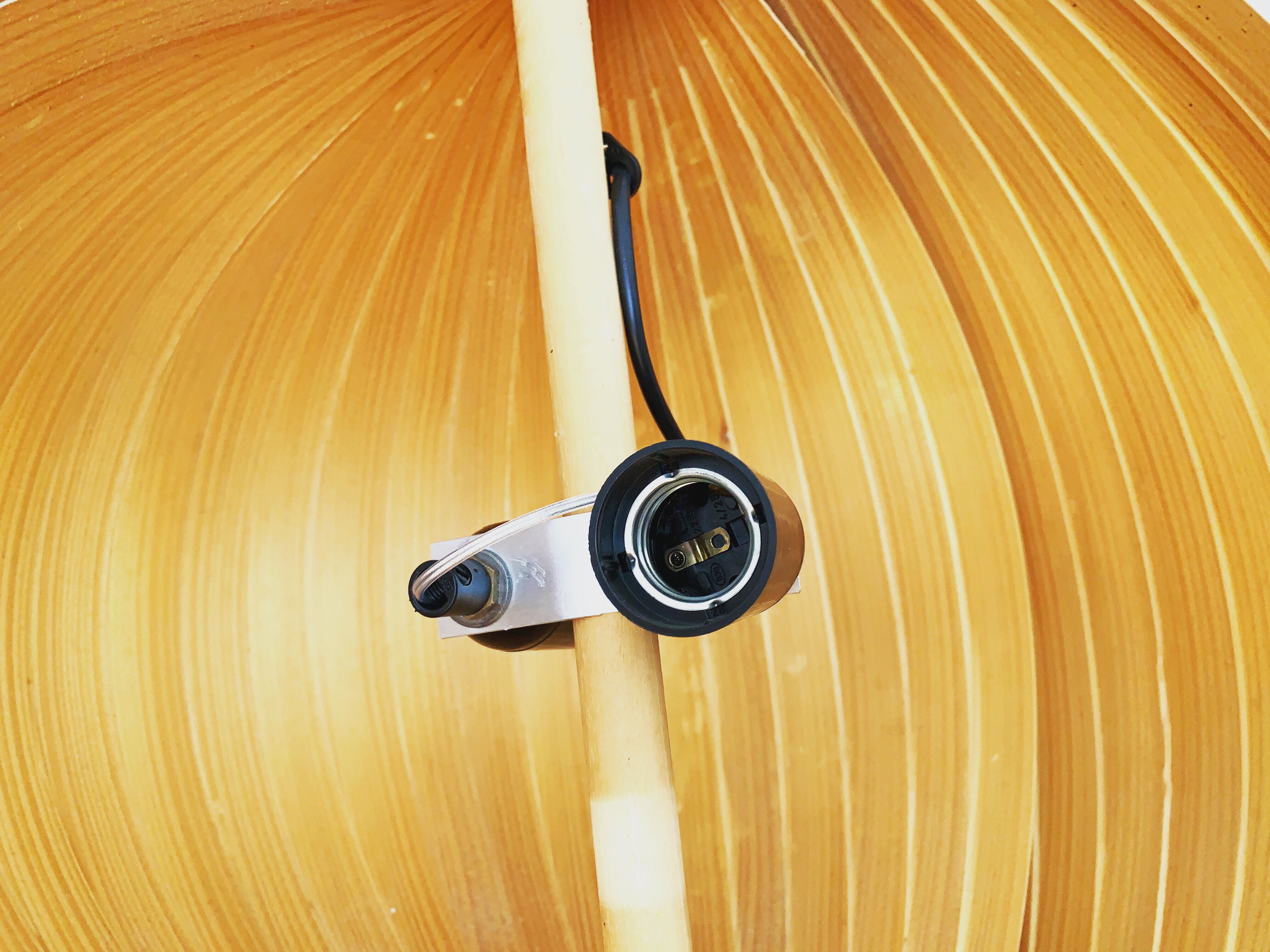 XXL swedish Mid-Century Modern moon pendant lamp