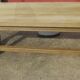 Farm table in washed oak