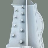 Large wall coat rack from the 1930s revisited