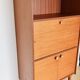 Wood veneer secretary from the 1970s.