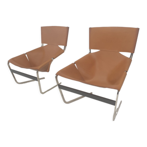 Ensemble de 2 chaises - pierre paulin
