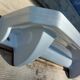Bathroom Wall Shelf in Art Deco White Porcelain