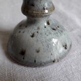 Pair of sandstone candlesticks