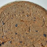 Ceramic bowl emptier with floral motif by suzanne dauliach