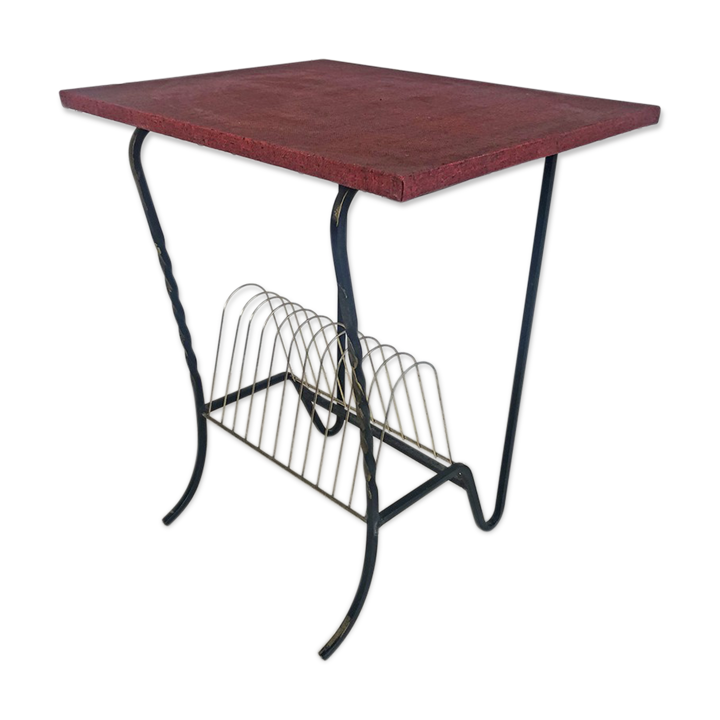 Vintage vinyl platinum cabinet 1950