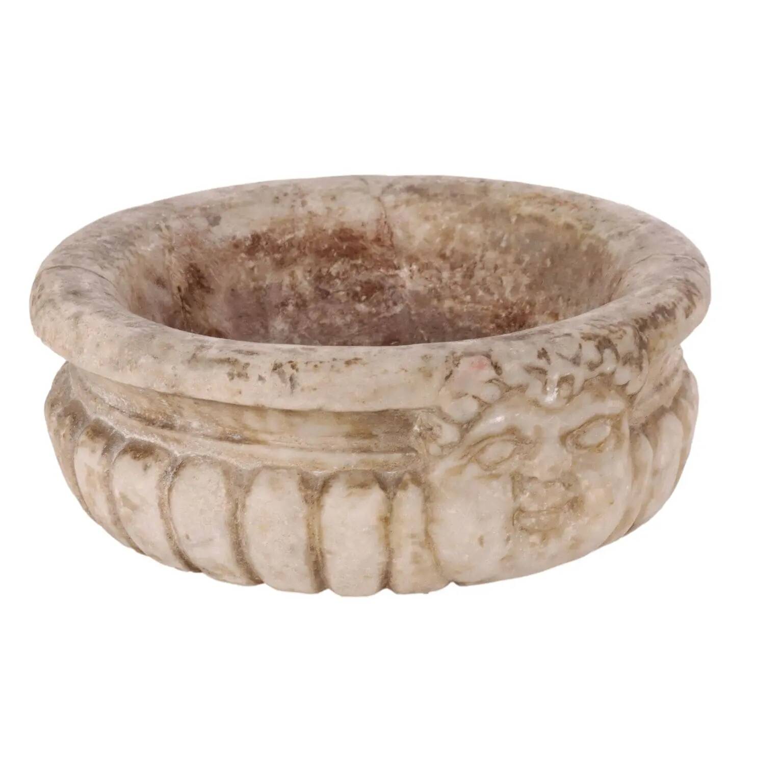 Antique marble bowl Italy 18th century