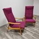 Vintage armchairs by Ton