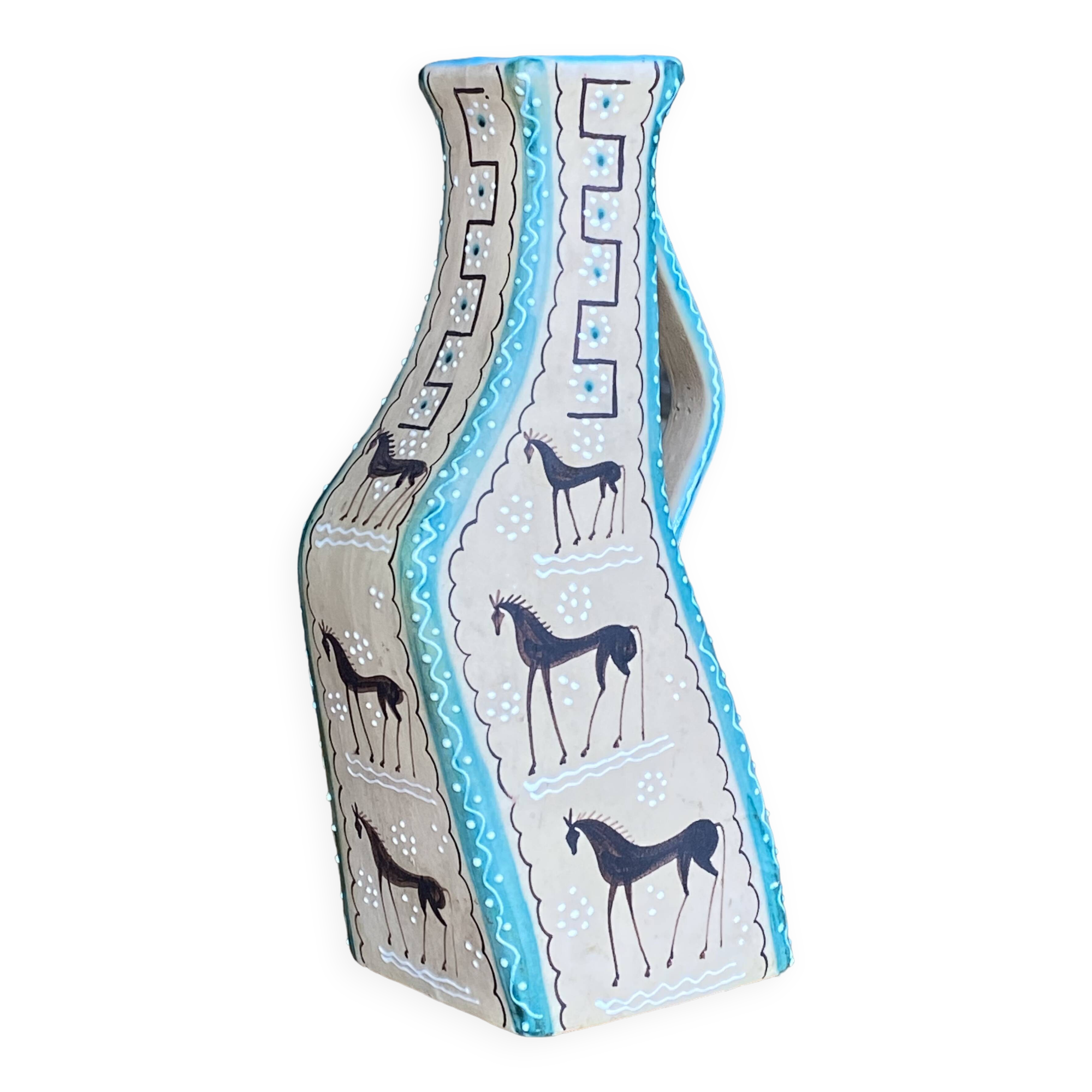 Italian vintage vase Deruta