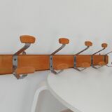 Vintage wall coat rack from the 60s/70s