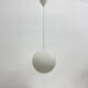 Rare Louis Kalff for Philips opaline glass pendant light, 1960s