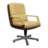 Office chair in leather by Eugen Schmidt, 1960s