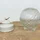 Vintage White Porcelain Pendant Light, 1970s
