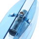 Apply chrome & blue glass