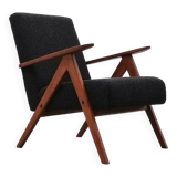 Mid-Century Easy Chair, Model B 310 Var, in Black Shield