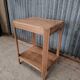 Vintage oak side table