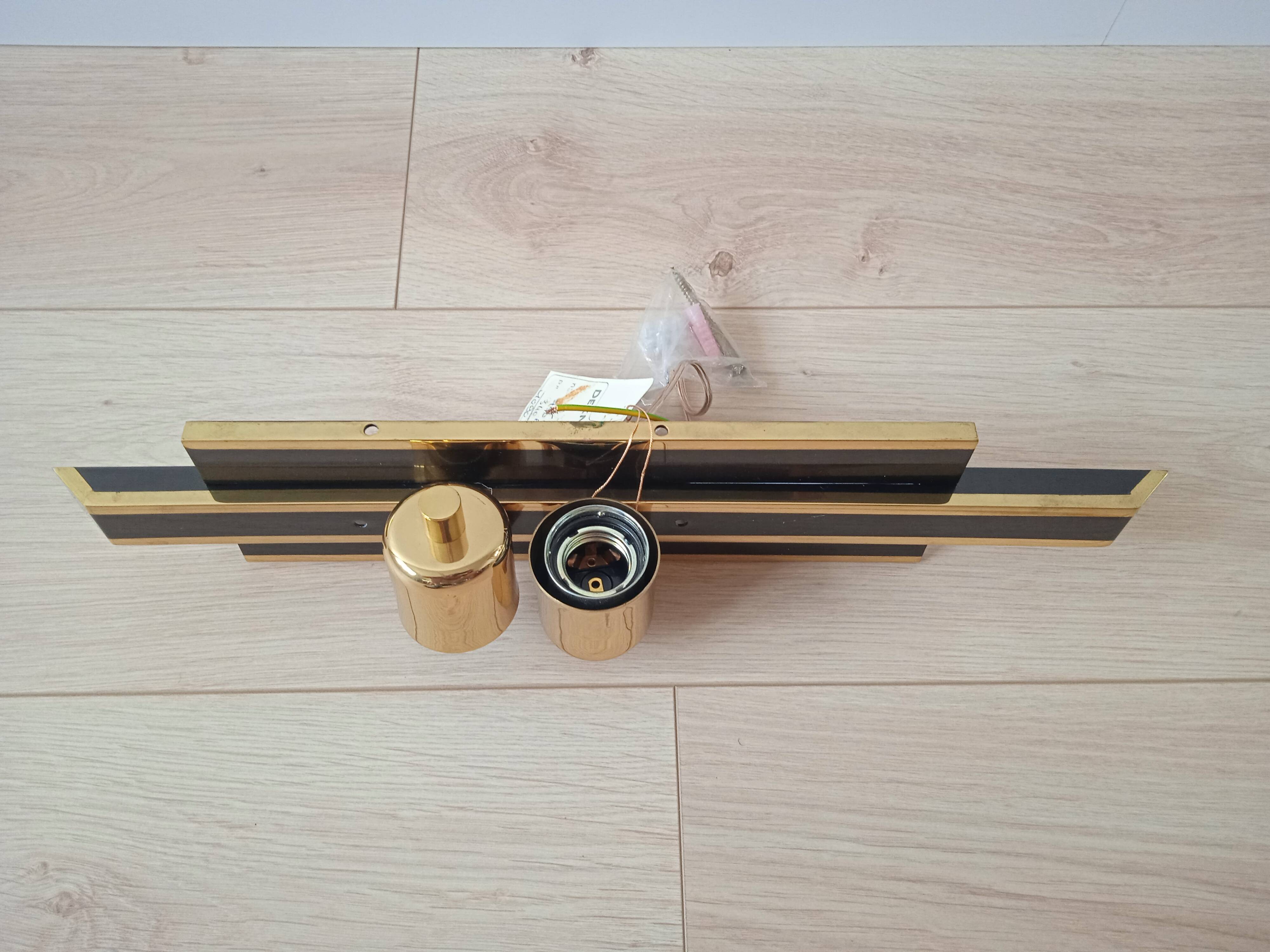 Pair of Deknudt wall lights