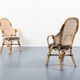 Ensemble de 6 chaises d’intérieur / d’extérieur vintage 1970