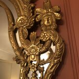 Regency style pareclose mirror