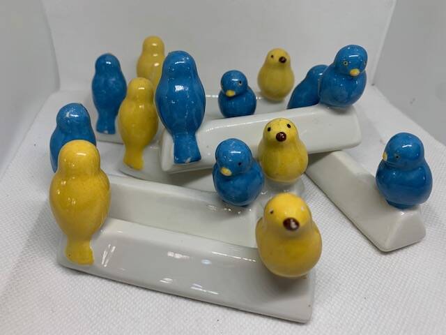 Cutlery knife holder hd slip oiseau chick