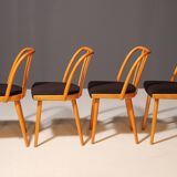 Set of Four Wooden Chairs | Antonín Šuman, 20th Century