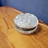 Crystal candy, silver metal