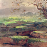 Watercolour Landscape by Antoine Barbier