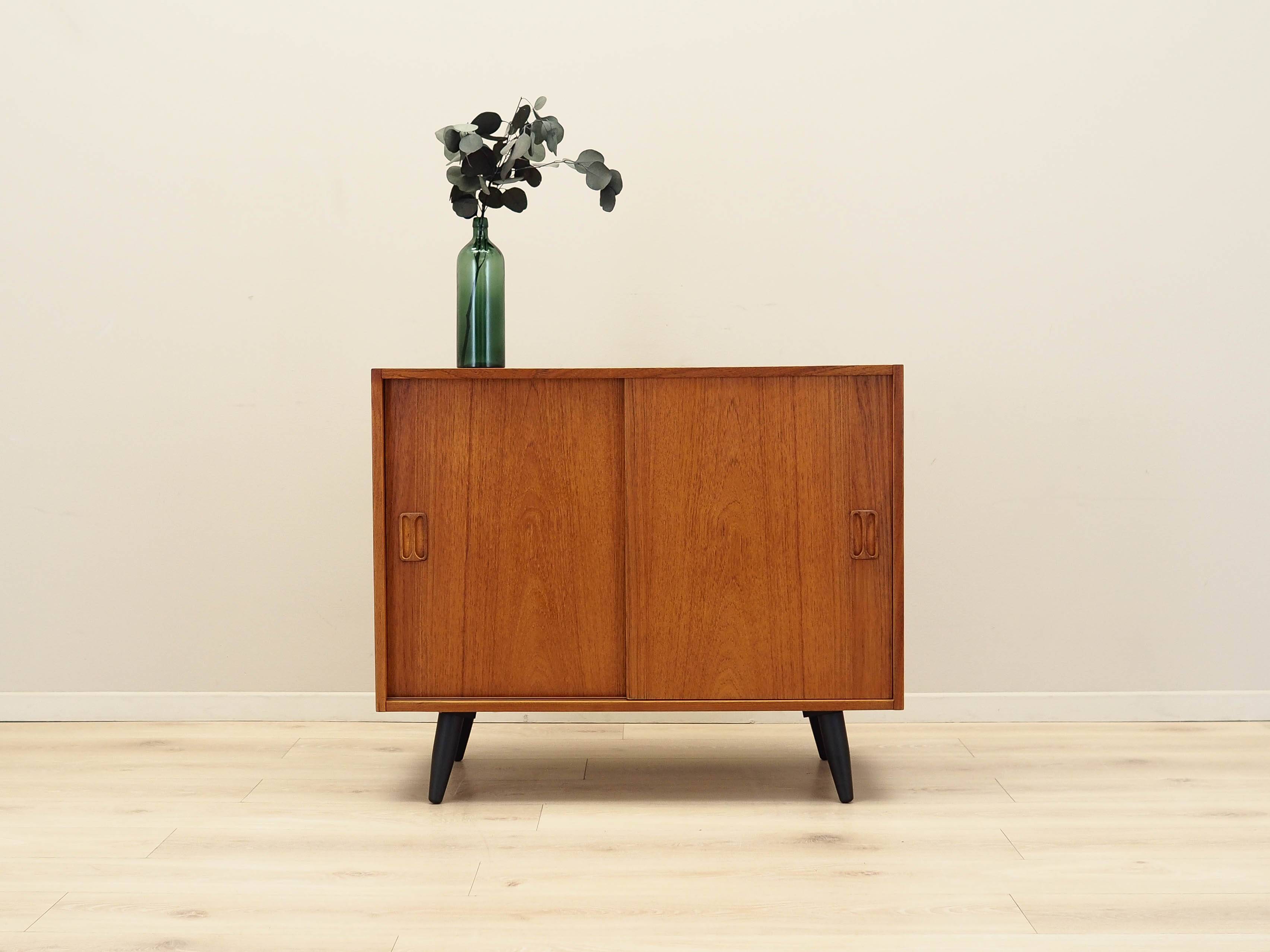Teak cabinet, Danish design, 1970s, production: Denmark