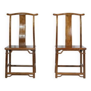 2 chaises anciennes, - chine