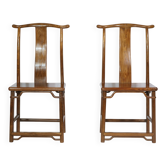 Antique chairs Chair armchair set China Qing Dynasty 19th century