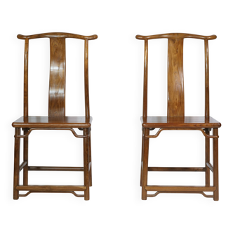 Antique chairs Chair armchair set China Qing Dynasty 19th century