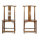 Antique chairs Chair armchair set China Qing Dynasty 19th century