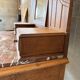 Antique carved oak hairdresser – art deco style