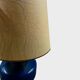 Vintage blue ceramic table lamp – Circa 60s/70s
