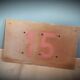 Plaque industrielle 15