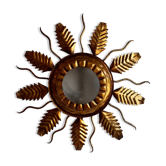 Applique, plafonnier soleil, milieu XXème