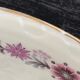 Paris porcelain salad bowl vintage floral motif 1970