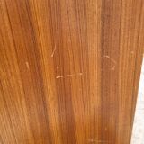 Vintage Scandinavian teak chest of drawers with 3 drawers and a chest