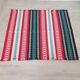 Set of 6 Catalan fabric napkins 48 x 42 cm red black green white