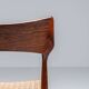 Bernhard Pedersen large set of dining chairs Christian Linnebergs Denmark 1960
