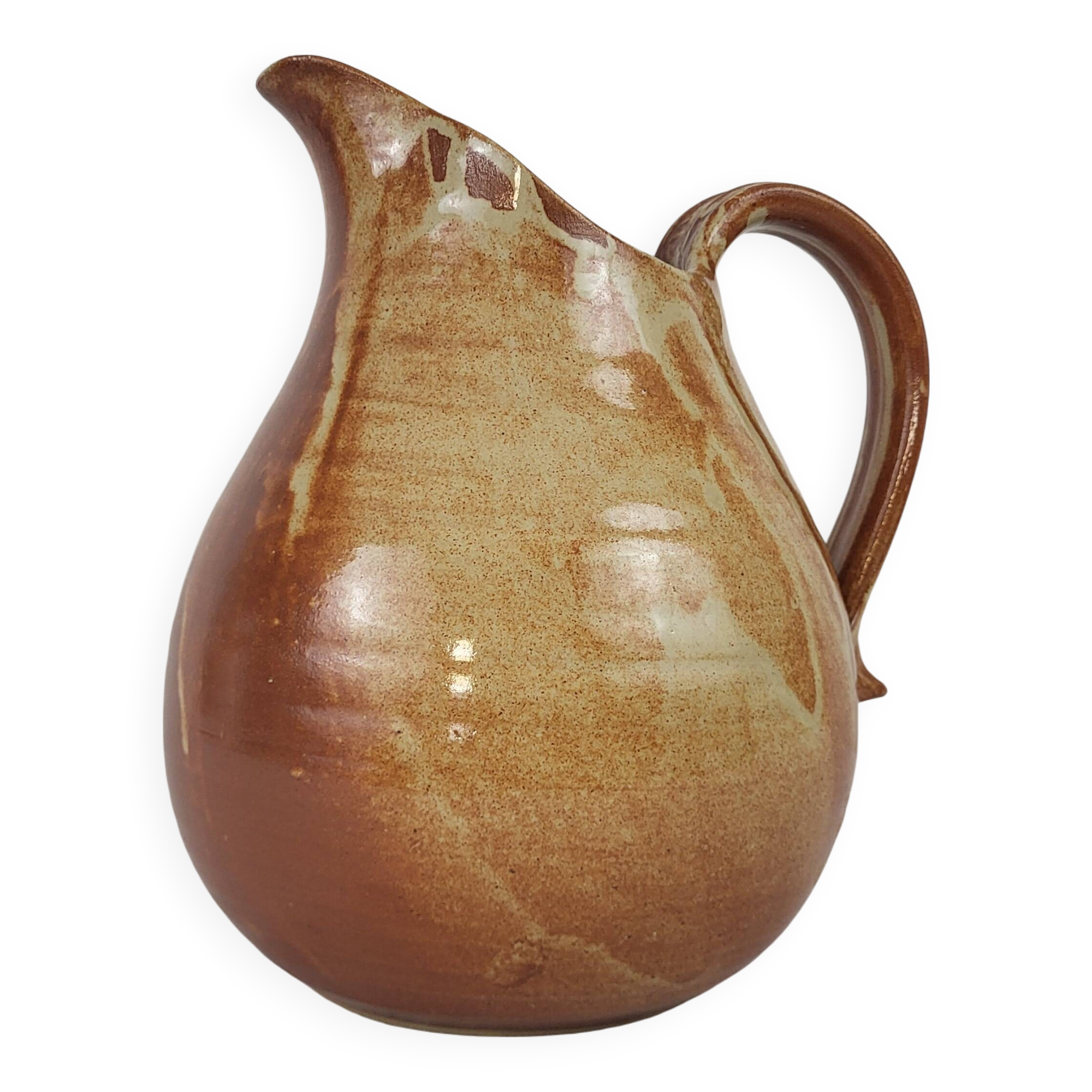 2L stoneware pitcher Puisaye