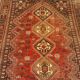 Handmade shiraz persian carpet 337x237cm