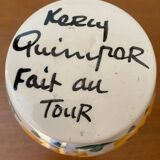 Ceramic vase signed Kercy (Simone Carrié) Quimper