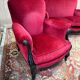 Salon canapé et paire de bergères de style Napoléon III