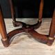 Empire-style mahogany gueridon